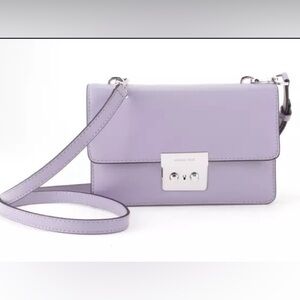 Michael Kors Lavender Purple Sloan triple gusset Crossbody Bag
